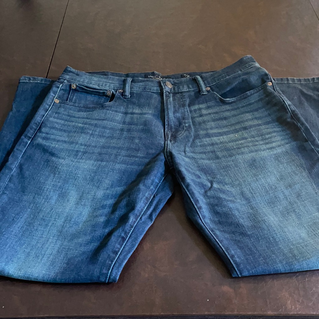 Lucky Brand Jeans 3430 Dk Blue Great Condition Lucky Brand Jeans 3430 Dk Blue Great Condition